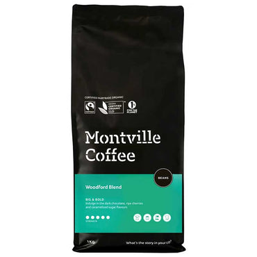 Montville Coffee Beans Woodford Blend 1kg
